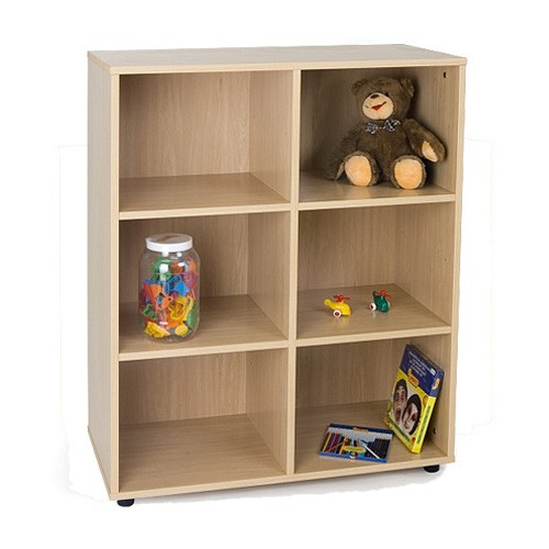 5928-MUEBLE INTERMEDIO 6 CASILLAS HAYA MOBEDUC 600805HP18