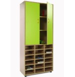 5954-MUEBLE ALTO CASILLERO Y ARMARIO HAYA MOBEDUC 600406HPS18