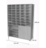 5967-MUEBLE ORGANIZADOR PROFESORES HAYA MOBEDUC 600504HPS18
