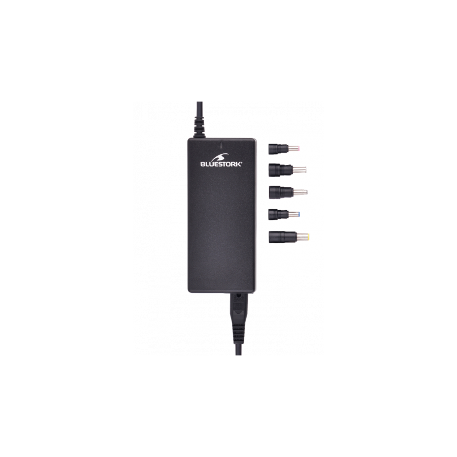 597-Bluestork PW-NB-90-ACER-DELL adaptador e inversor de corriente Interior 90 W Negro