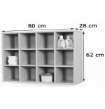 5995-MUEBLE CASILLERO 12 CASILLAS 80-62 HAYA MOBEDUC 600707H18