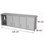 6001-MUEBLE CASILLERO 10 CASILLAS CON PUERTA HAYA MOBEDUC 600712HS18