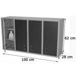 6003-MUEBLE CASILLERO 12 CASILLAS CON PUERTA HAYA MOBEDUC 600713HS18