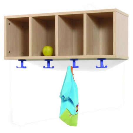 6014-MUEBLE PERCHERO 4 CASILLAS 80-30 HAYA MOBEDUC 600605H18