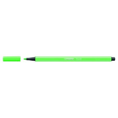 602-ROTULADOR PUNTA FIBRA MEDIA 1MM. PEN 68 ESMERALDA CLARO STABILO 68/16