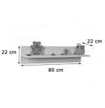 6021-BALDA CON SOPORTE TRASERO 800 HAYA MOBEDUC 600622H18