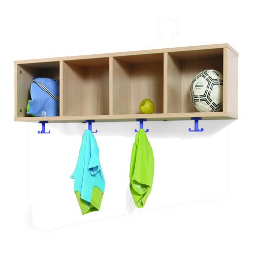 6024-MUEBLE PERCHERO 4 CASILLAS 120-30 HAYA MOBEDUC 600606H18