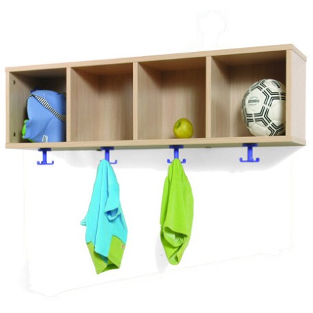 6024-MUEBLE PERCHERO 4 CASILLAS 120-30 HAYA MOBEDUC 600606H18