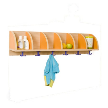 6028-PERCHERO QUESITOS 6 CASILLAS LAT MEDIA LUNA HAYA MOBEDUC 600620AH18