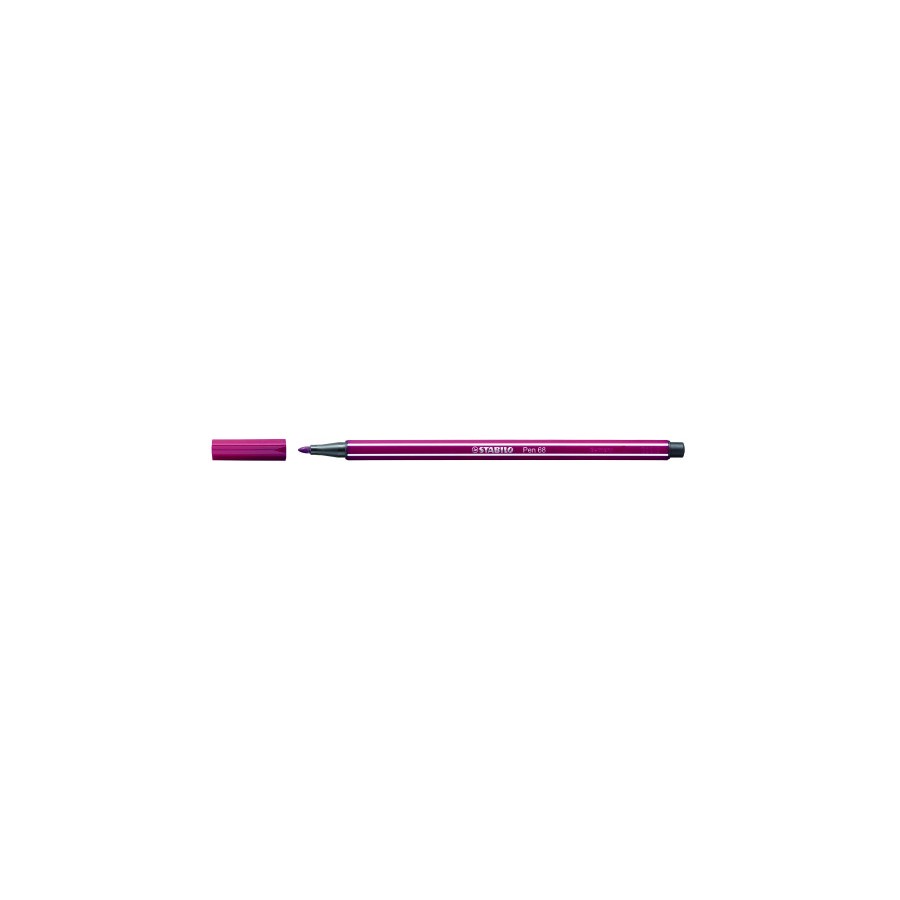 604-ROTULADOR PUNTA FIBRA MEDIA 1MM. PEN 68 PURPURA STABILO 68/19