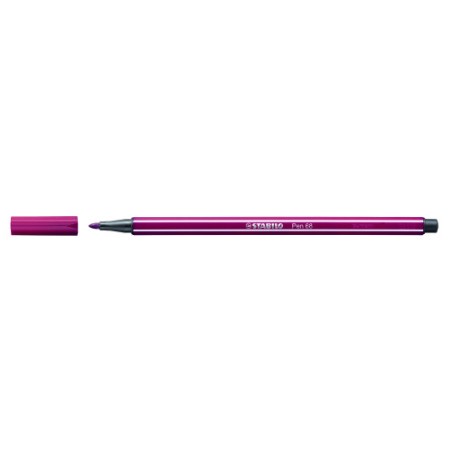 604-ROTULADOR PUNTA FIBRA MEDIA 1MM. PEN 68 PURPURA STABILO 68/19