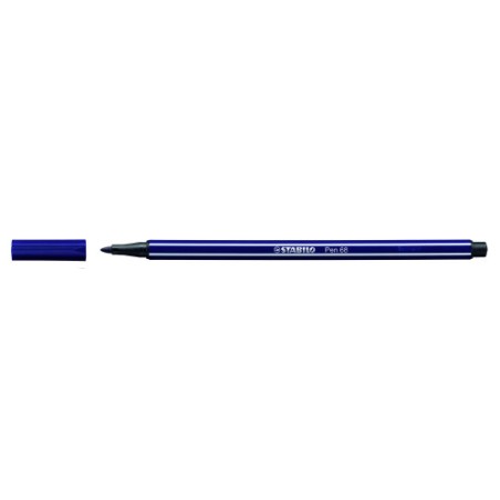 605-ROTULADOR PUNTA FIBRA MEDIA 1MM. PEN 68 AZUL PRUSIA STABILO 68/22
