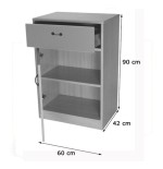 6062-MUEBLE VAJILLERO (FONDO 42 CM) HAYA MOBEDUC 600637HPS18