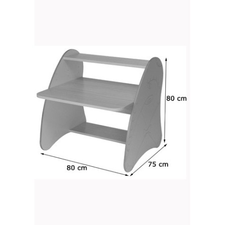 6133-MESA ORDENADOR INFANTIL / PRIMARIA HAYA MOBEDUC 600912HR18