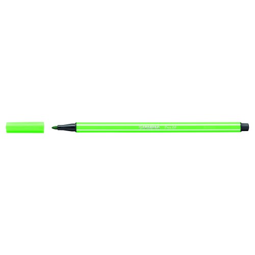 617-ROTULADOR PUNTA FIBRA MEDIA 1MM. PEN 68 VERDE HOJA STABILO 68/43