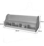 6171-BANCO DOBLE 8 NINOS HAYA MOBEDUC 602107HP18