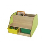 6172-BANCO LIBRERIA DOBLE 4 NINOS HAYA MOBEDUC 602108HP18