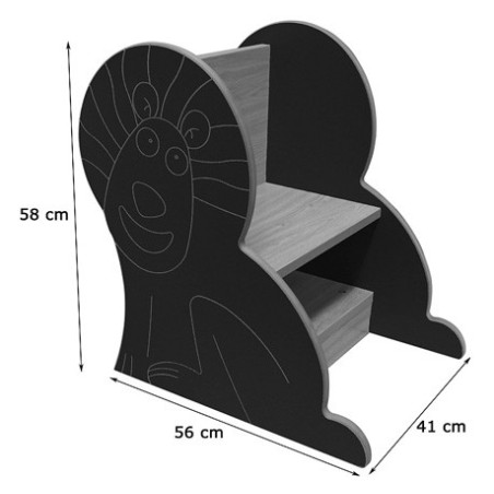 6177-SILLON INDIVIDUAL LEON HAYA MOBEDUC 602112HP18