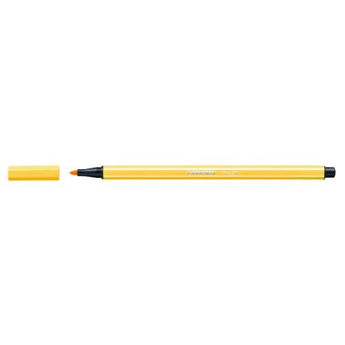 618-ROTULADOR PUNTA FIBRA MEDIA 1MM. PEN 68 AMARILLO STABILO 68/44