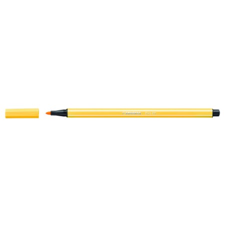 618-ROTULADOR PUNTA FIBRA MEDIA 1MM. PEN 68 AMARILLO STABILO 68/44