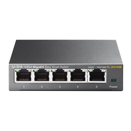 62-SWITCH INTELIGENTE SENCILLO TP-LINK GIGABIT DE 5 PUERTOS