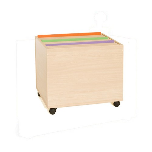 6200-MUEBLE ARCHIVADOR DE CARTULINAS VERTICAL HAYA MOBEDUC 600909HR18