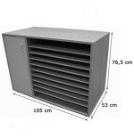 6205-MUEBLE ARMARIO Y CARTULINERO BAJO HAYA MOBEDUC 602214HPS18