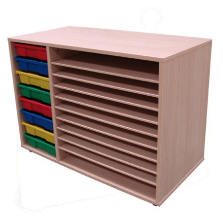 6206-MUEBLE CUBETERO Y CARTULINERO BAJO HAYA MOBEDUC 602215HP18