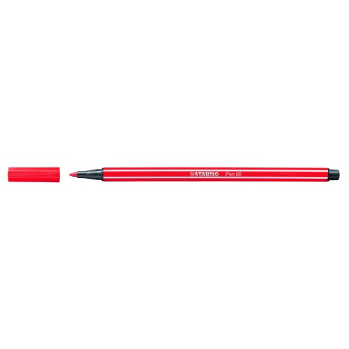 621-ROTULADOR PUNTA FIBRA MEDIA 1MM. PEN 68 ROJO CARMIN STABILO 68/48