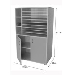 6213-MUEBLE ARMARIO Y CARTULINERO  HAYA MOBEDUC 602210HPS18