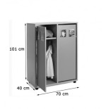 6219-MUEBLE TAQUILLA 4 NINOS 101 CM ALTO HAYA MOBEDUC 600601HPS18