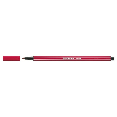 622-ROTULADOR PUNTA FIBRA MEDIA 1MM. PEN 68 ROJO OSCURO STABILO 68/50