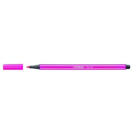 627-ROTULADOR PUNTA FIBRA MEDIA 1MM. PEN 68 ROSA STABILO 68/56