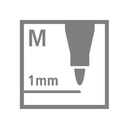 631-ROTULADOR PUNTA FIBRA MEDIA 1MM. PEN 68 LILA CLARO STABILO 68/59
