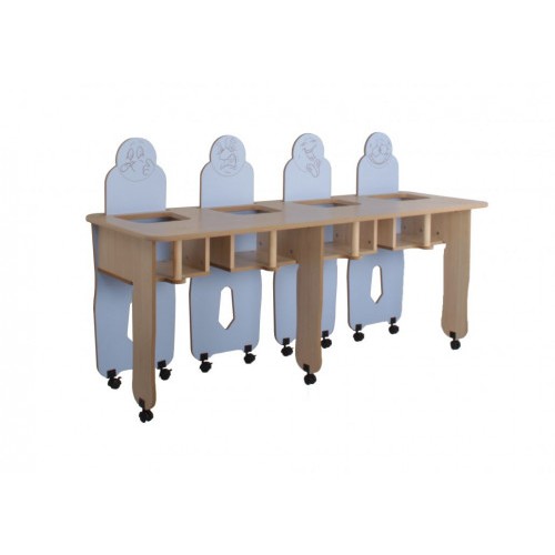 6351-TRONA RECTA 4 NINOS/ AS HAYA MOBEDUC 600568H196