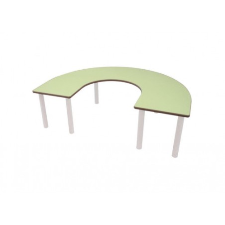 6387-MESA EN "U" 150X100CM (TALLA 1 - 3) HAYA MOBEDUC 500109.10B101