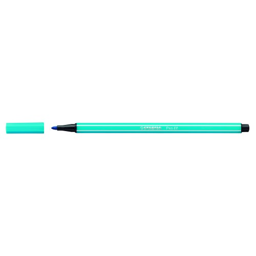 643-ROTULADOR PUNTA FIBRA MEDIA 1MM. PEN 68 AZUL NEON STABILO 68/031