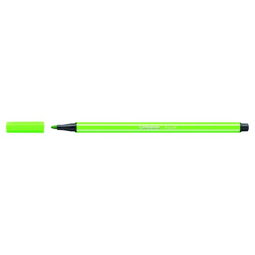 644-ROTULADOR PUNTA FIBRA MEDIA 1MM. PEN 68 VERDE NEON STABILO 68/033