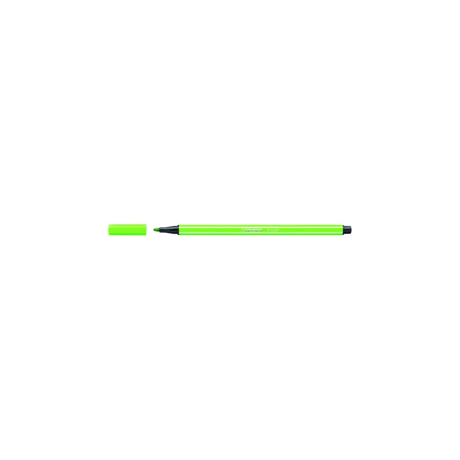 644-ROTULADOR PUNTA FIBRA MEDIA 1MM. PEN 68 VERDE NEON STABILO 68/033