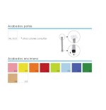 6446-MESA SEMIREDONDA 120 CM (TALLA 4-6) HAYA MOBEDUC 500618B184