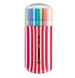 649-ESTUCHE ROTULADOR PUNTA MEDIA 1MM. ZEBRUI 20 UNIDADES CEREZA STABILO 6820-02-1-5