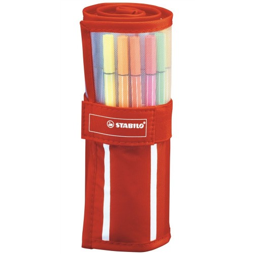 652-BLISTER ROTULADOR PUNTA FIBRA MEDIA 1MM. PEN 68 DE 30 UNIDADES STABILO 6830-2