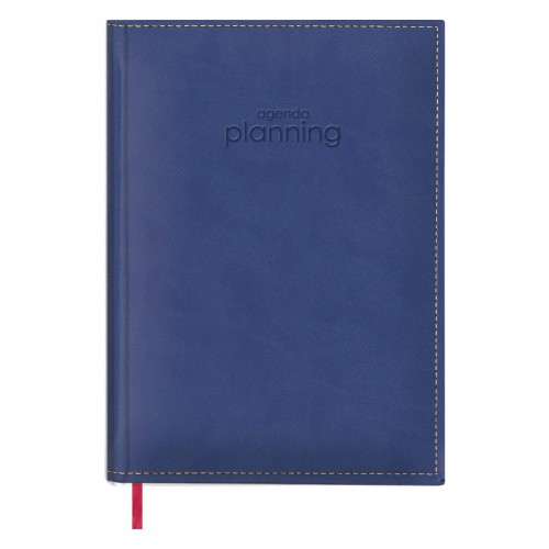 6586-AGENDA PLANNING PERPETUO DIA PAGINA 21 X 29 CM AZUL DOHE 12132