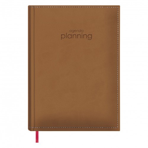 6588-AGENDA PLANNING PERPETUO DIA PAGINA 21 X 29 CM CAMEL DOHE 12133