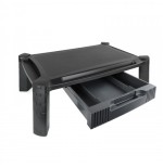 6653-TooQ MMPSSD01 soporte para monitor Independiente Negro