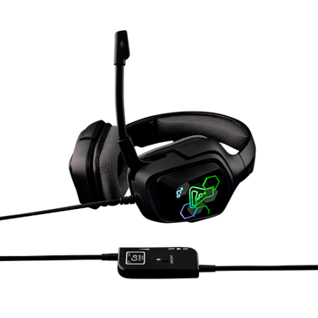 6657-THE G-LAB GAMING HEADSET - DIGITAL 7.1 - COMPATIBLE PC, PS4 (KORP-COBALT 7.1)