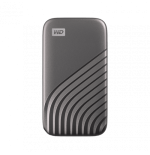 6676-SANDISK MY PASSPORT TM SSD 2TB SPACE GRAY, 1050MB/S READ, 1000MB/S WRITE, PC & MAC COMPATIABLE