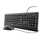 6689-Trust Primo teclado USB QWERTY Espanol Negro