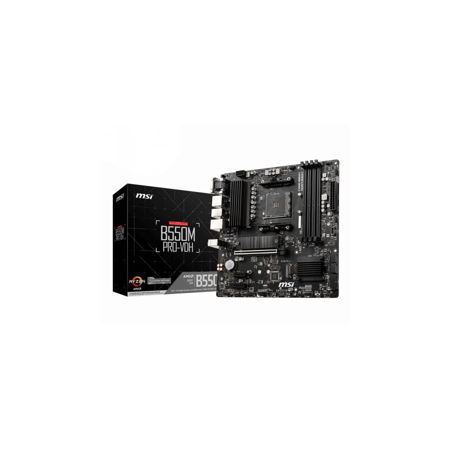 6758-MSI B550M PRO-VDH Zocalo AM4 micro ATX AMD B550