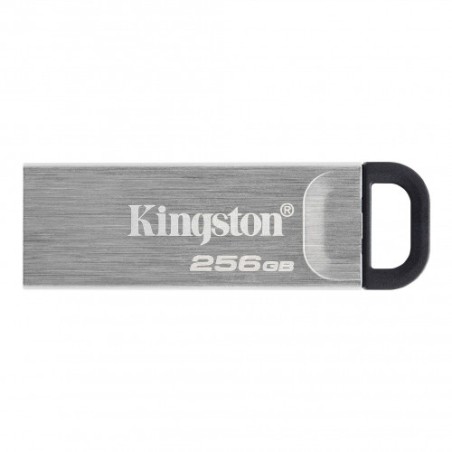 6762-Kingston Technology DataTraveler Kyson unidad flash USB 256 GB USB tipo A 3.2 Gen 1 (3.1 Gen 1) Plata